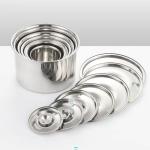 Stainless Steel Round Sauce Bucket Container With Lid
