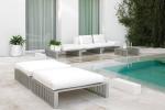 Modern Aluminum Outdoor Patio Furniture Garden Aluminum Sofa Set for Hotel