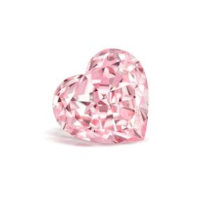 Quality Sakura Pink Heart Shape Lab Grown Diamonds Fancy Pink VVS-VS IGI Certified CVD Pink Diamonds wholesale