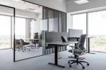 Polyer Fiber Beautiful Removable Acoustic Office Dividers Space Room Acoustic