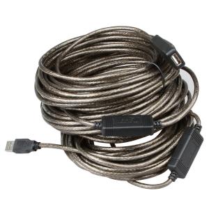 Quality Durable PVC USB Active Repeater Cable , 30M USB Repeater Extension Cable wholesale