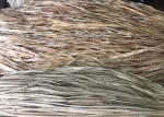 Natural Anti Mildew Woven Wood Fabric Valance For Curtain