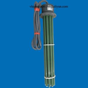 Quality 380V 3P 12KW Teflon PTFE Photovoltaic Heater Non Corrodable Electric Tank Heater wholesale