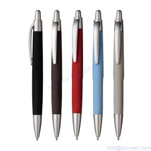 Quality rubber sprayed ball pen,rubberized ball pen, rubber sprayed promotional pen wholesale