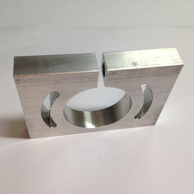 6005 - T6 Mill Finished Extruded Aluminum CNC Profile Punching Small Parts