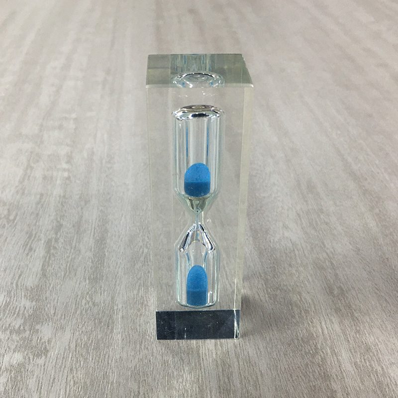 Clear Acrylic Hourglass 2 Hour Sand Timer For Home Pendulum