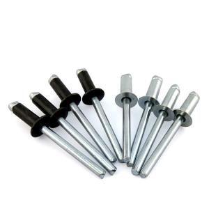 Quality DIN7337 GB Standard Open Type Flat Head Aluminium Pop Blind Rivet 5mm-30mm Length wholesale