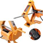 RoHS Approved 12v Electric Scissor Jack , 13A Hydraulic Trolley Jack For Car