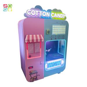Quality 22&quot; Touch Screen Auto Cotton Candy Vending Machine With Credit Card Payment System wholesale