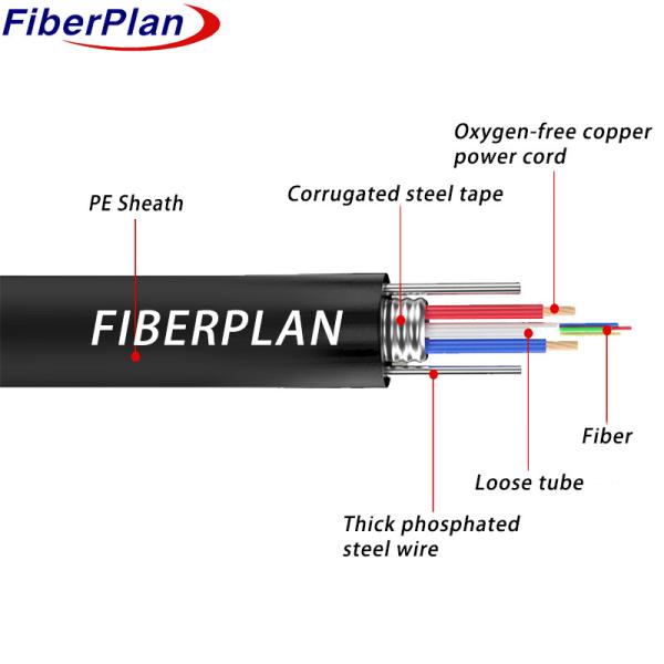 Good Quality Communication Photoelectic Composite Fiber Optic Cable