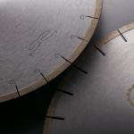 Marble Fish Hook Cutting Disc 14'' Diamond Metal Powder Saw Blade for Ceramics