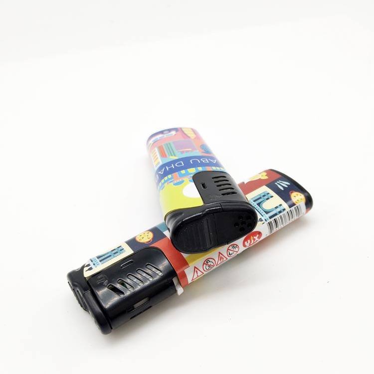 Hot Sale Fashionable Design Plastic Windproof Electronic Smoking Lighter in Competitive Price