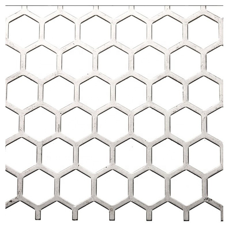 Various patterns for choice Decorative Stainless Steel 6mm Perforated Mesh Sheet