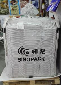 Quality Conductive Fibc NEL/SGS TYPE C Bag , Anti Static Bags Flammable Goods Bulk Packing wholesale