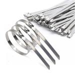 RIFI 304 Stainless Steel 4.6*300mm Strong Grip Cable Ties Zip Ties