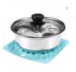 Silicone Pot Holders Heat Insulation Pad Kitchen Table Mat Dinner Logo