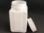 Packing HDPE 500G Wide Mouth Plastic Bottle