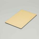 3MM 1.22*2.44m Red Coffee Aluminum Composite Panel for indoor and outdoor