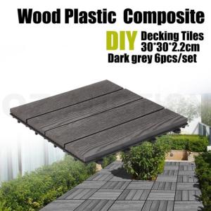 Quality Anti Pressure WPC DIY Decking 90 X 90MM HDPE Wood Plastic Composite Boards wholesale