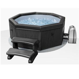 Quality Customized Logo 4 Person Spa Hot Tub For Outdoor Inflatable Round Spa Pool Tub wholesale