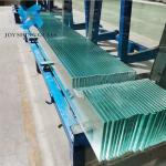 Customized 19mm Ultra Clear Tempered Glass Curtain Wall