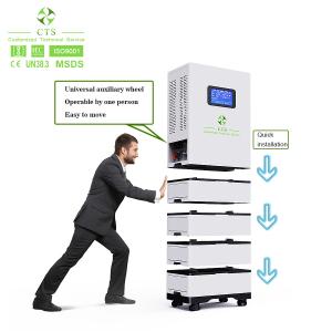 Quality Energy storage 51.2v lifepo4 all in one 10kwh 20kwh 30kwh lithium iron battery with inverter wholesale