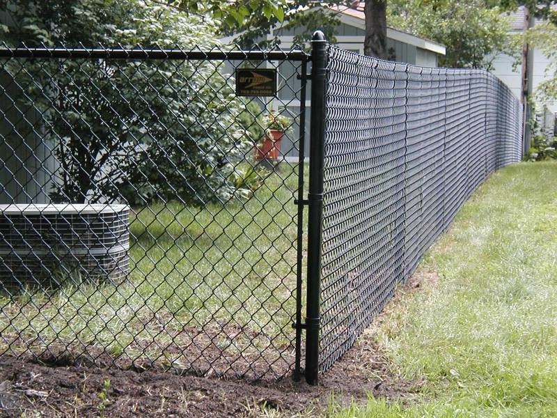 High quality ! Galvanized Black Chain Link Fence Cost Gate 1.8m*0.9m for Victoria