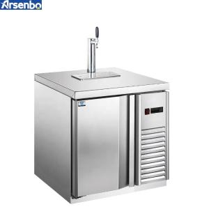Quality CE 280W Under Bench Fridge Commercial , Multipurpose Under Cabinet Freezer wholesale