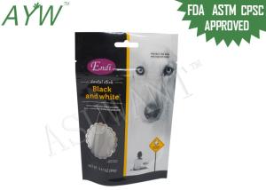 Quality NET WT 90g Dog Food Packaging Bag VMPET For Temporary Storage / Repackaging wholesale