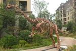 Vivid Complete Dinosaur Skeleton Bones For Science And Technology Museum