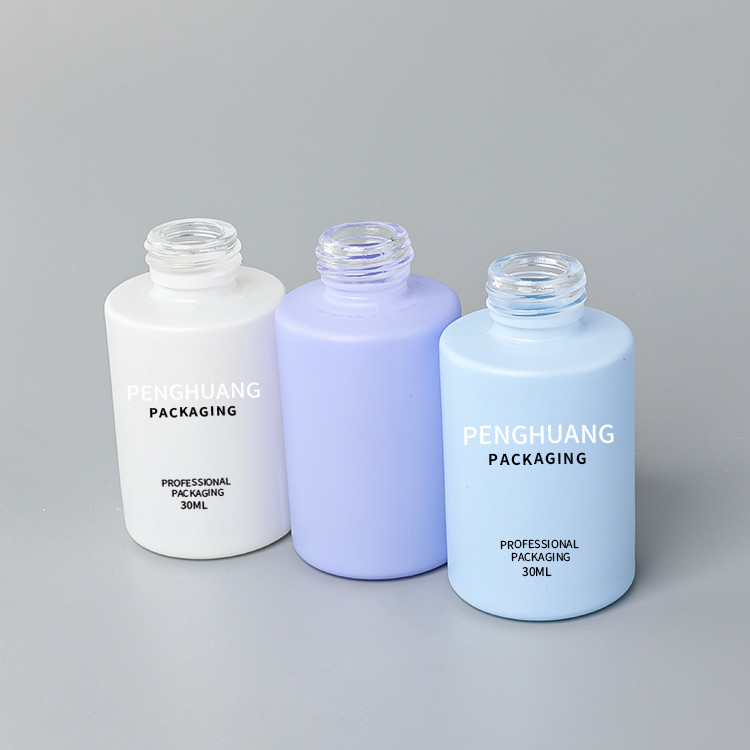 30ml 20ml Paint Color Essential Oil Dropper Bottles Glass Serum Bottles