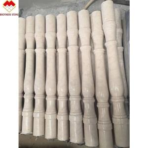 Quality Elegant White Onyx Marble Stone Baluster for Stair Decor in North and Latin America wholesale