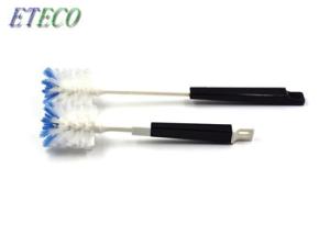 Quality Plastic Base Narrow Neck Bottle Brush , Baby Bottle Washer Brush wholesale