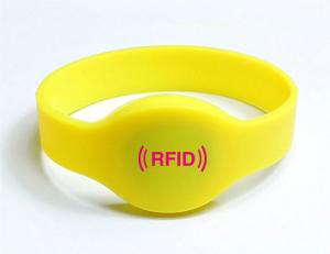 Quality High quality Oval Shape Silicone RFID Wristband wholesale