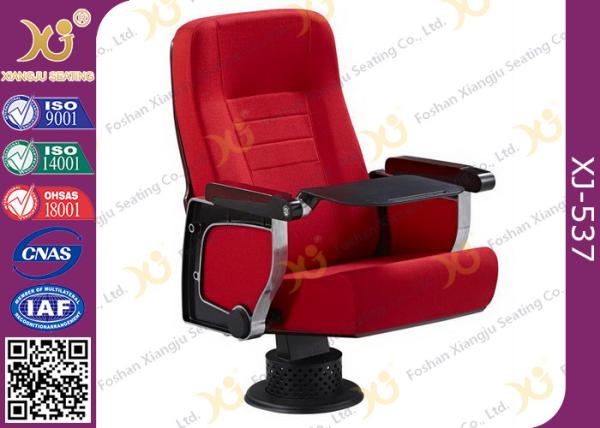 PU Molded Foam Anti Stained Meeting Hall Chairs With Acoustical Board Damping