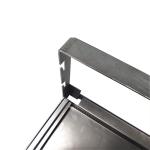 Small Rectangular Silver 1.0mm Stainless Steel Charcoal Grill
