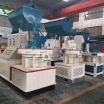 1-2T Ring Die Wood Sawdust Biomass Pellet Making Machine With CE