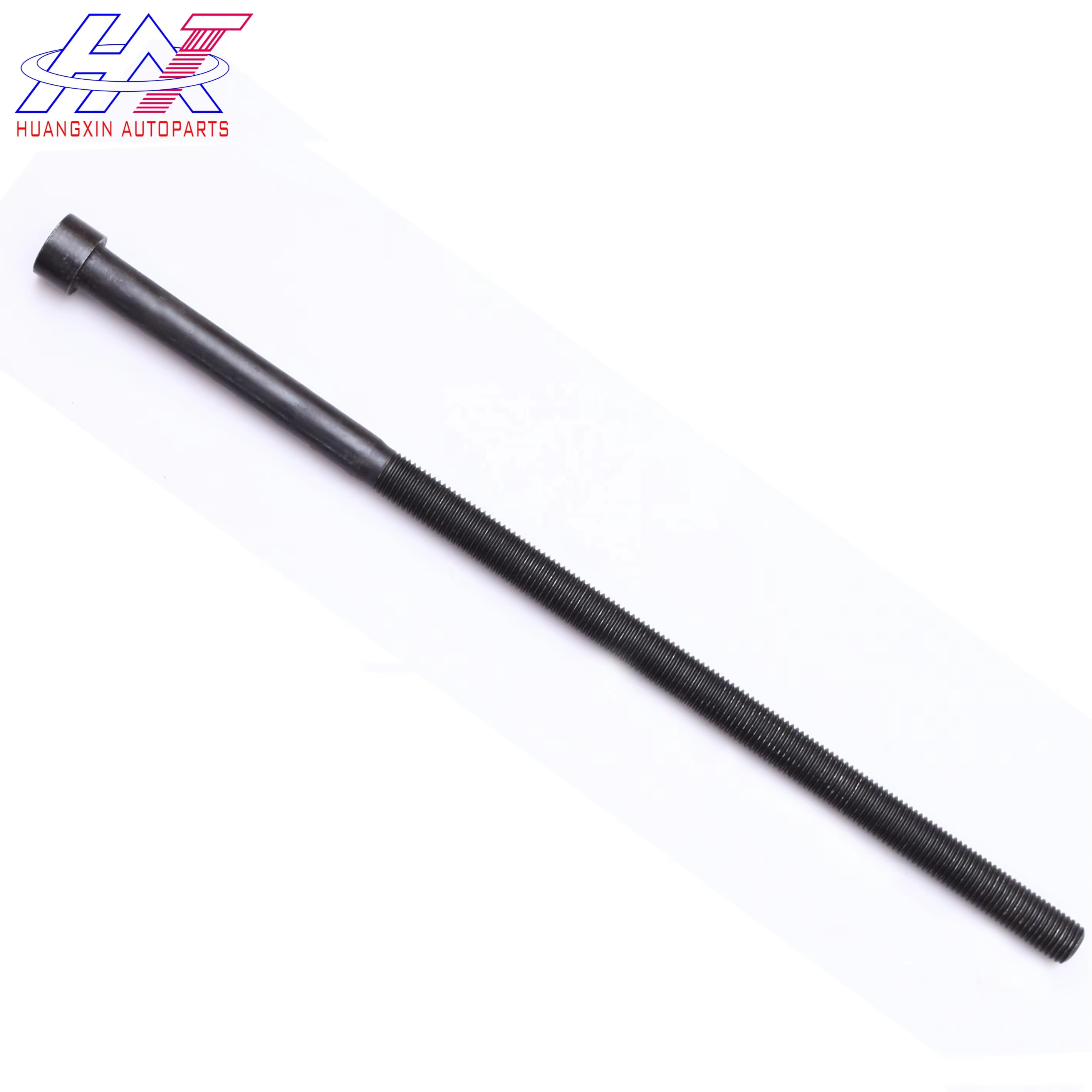 Trailer Suspension Parts Center Bolt M10-20 L200/190/180mm Electrophoresis Black For Truck Leaf Spring Customized Production