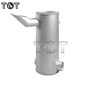Quality E330C C9 3306 Excavator Engine Exhaust Muffler Clamp Silencer wholesale