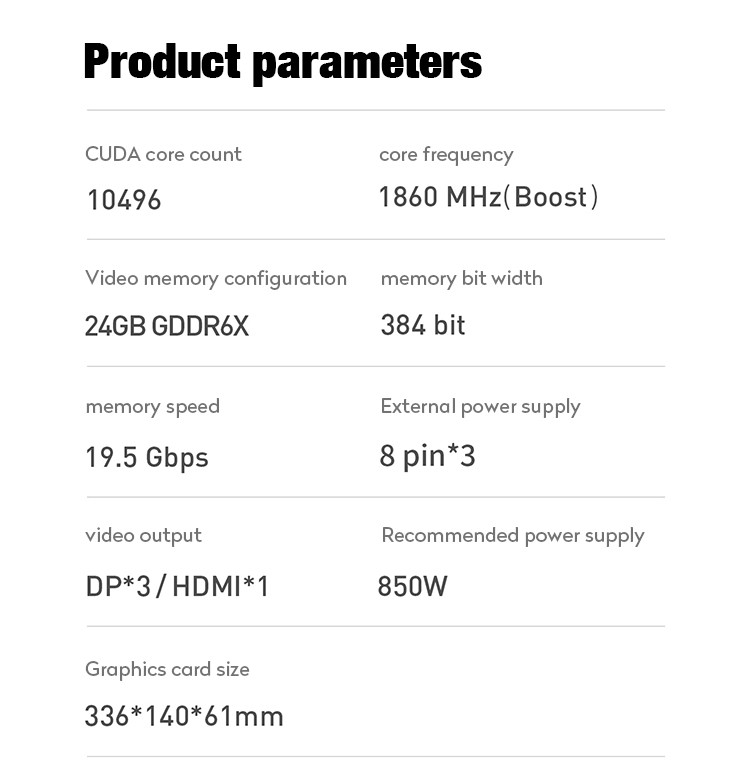 PCI Express 4.0 Gaming Graphics Card GeForce RTX 3090 SUPRIM X 24G GDDR6X