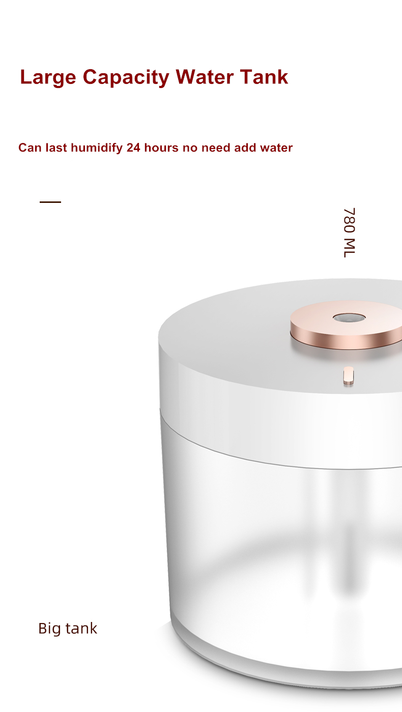 Large Capacity Portable Wireless Air Humidifier For Household