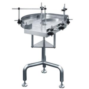 Quality Semi Automatic Bottle Turntable Machine Rotary Unscrambling Table wholesale