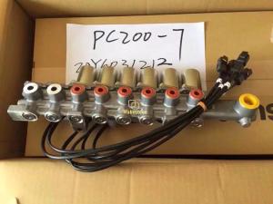 Quality 20Y-60-31212 Solenoid Valve Group Solenoid Valve Assembly For Excavator Komatsu PC200-7 PC210-7 PC220LC-7 PC270-7 wholesale