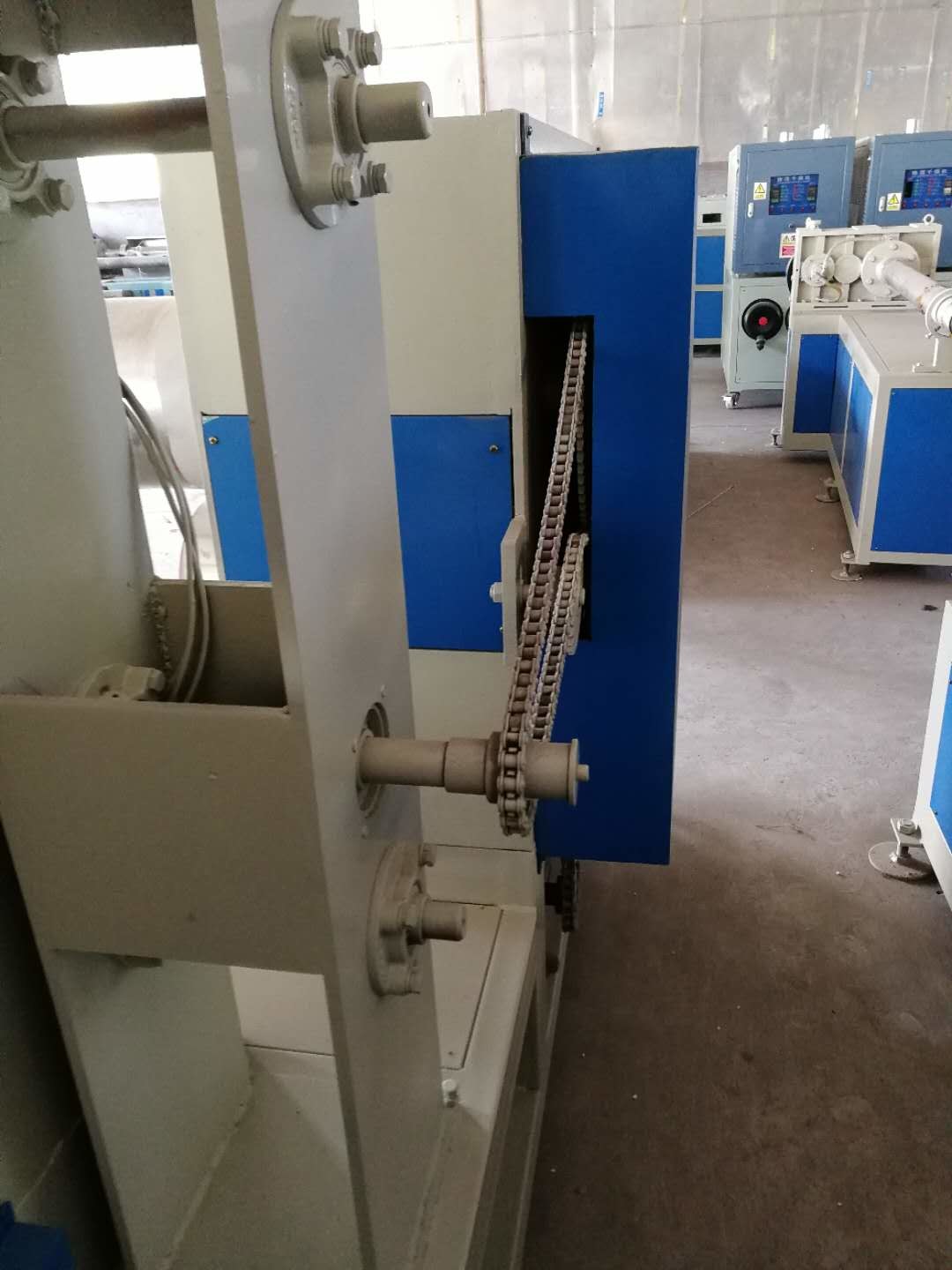 PP Material Plastic Strap Making Machine Single Screw Design High Output