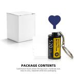 DIY Sublimation Memory Film Photo Album Roll Keychain Creative Valentine'S Day
