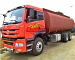 15 - 20 Tons Fuel Oil Delivery Truck , FAW J5P Cabin Fuel Delivery Truck