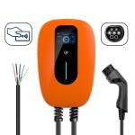 1 Or 3 Phase Commercial EV Charging Stations IP66 Black Smart Evse Charger For