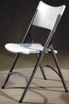 outdoor plastic event folding chair/outdoor HDPE banquet chair furniture