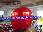 Entertainment Body Zorbing Ball Apple Design , Colorful Inflatable Beach Ball