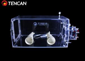 Quality Acrylic Transparent Isolation Laboratory Glove Box Dust Proof Without Vacuuming wholesale